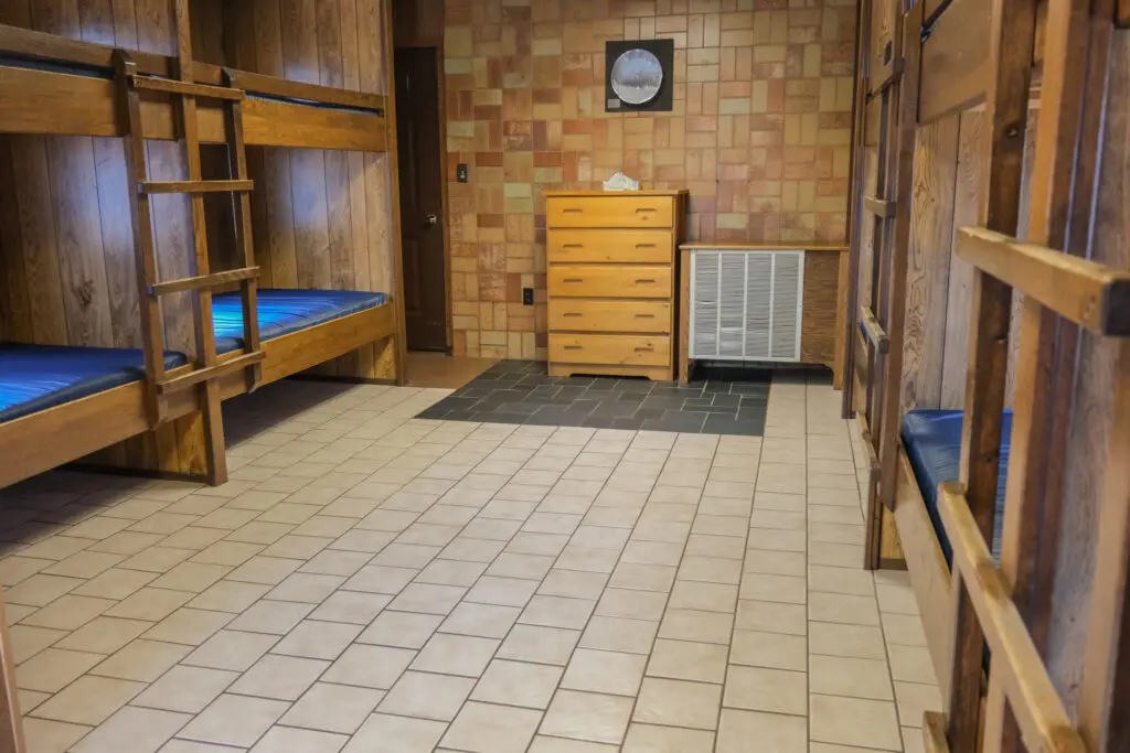 Retreat Lodging 52 Retreat Lodging Bunk Cabin Main Bunk Area | Black Rock Retreat