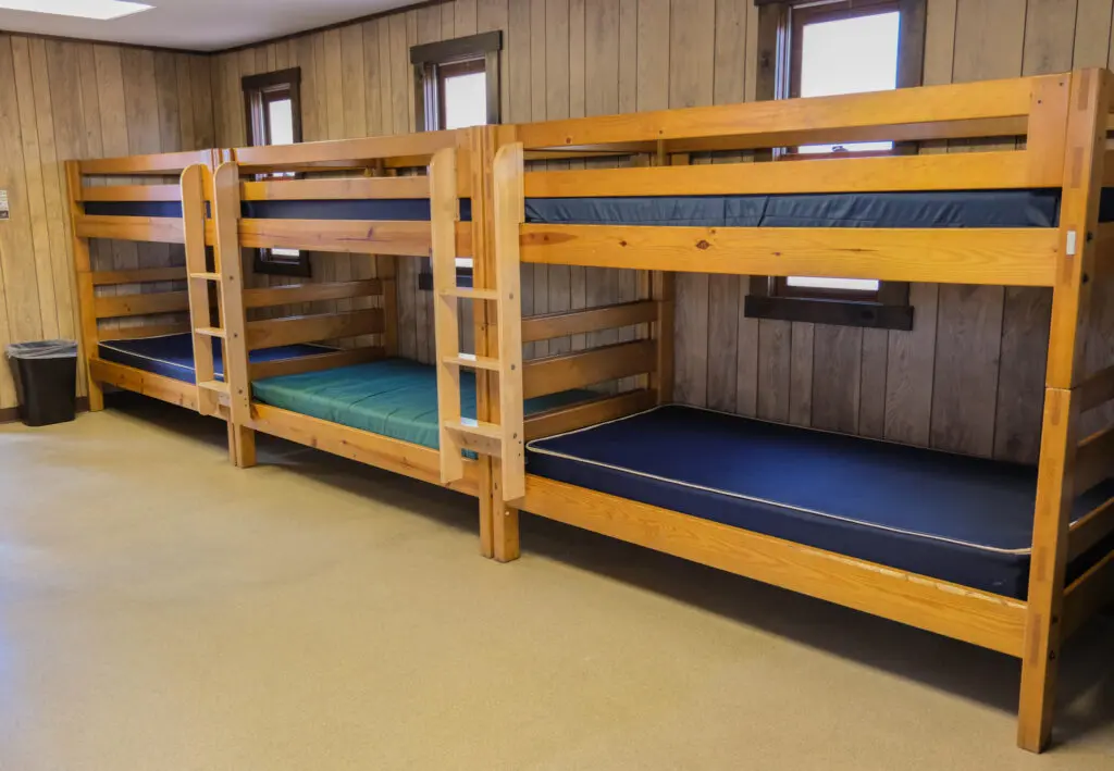 Retreat Lodging 57 Retreat Lodging Bunk Cabin Main Room | Black Rock Retreat