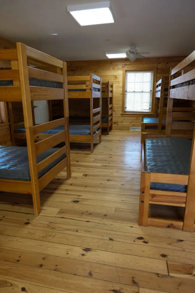 Retreat Lodging 42 Retreat Lodging Large Bunk Cabin Bunks 2 1 | Black Rock Retreat