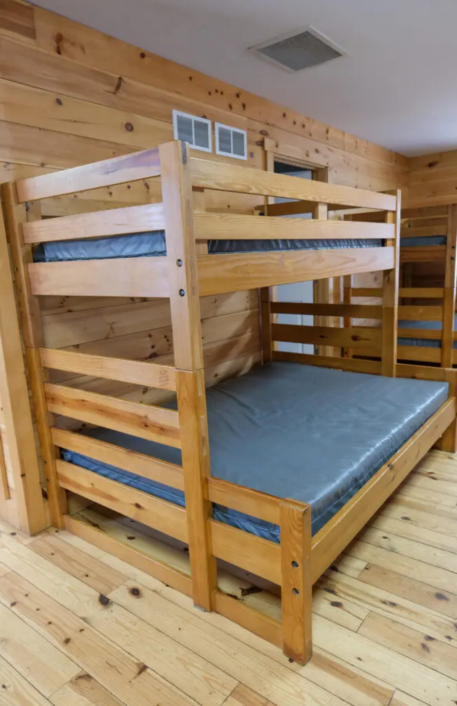 Retreat Lodging 34 Retreat Lodging Large Bunk Cabin Bunks 2 | Black Rock Retreat