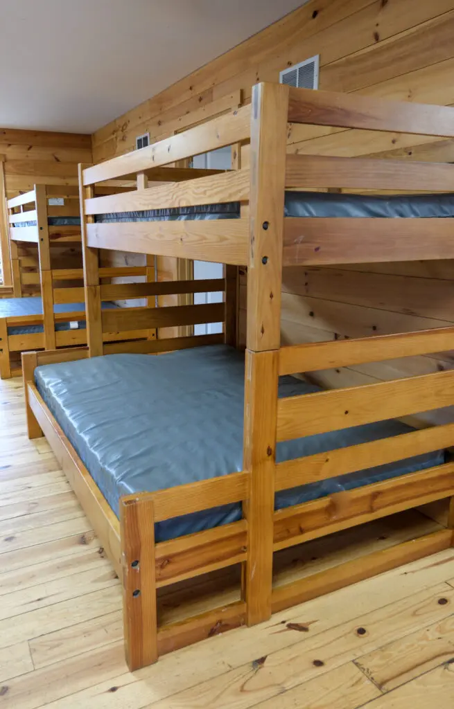 Retreat Lodging 43 Retreat Lodging Large Bunk Cabin Bunks 3 | Black Rock Retreat